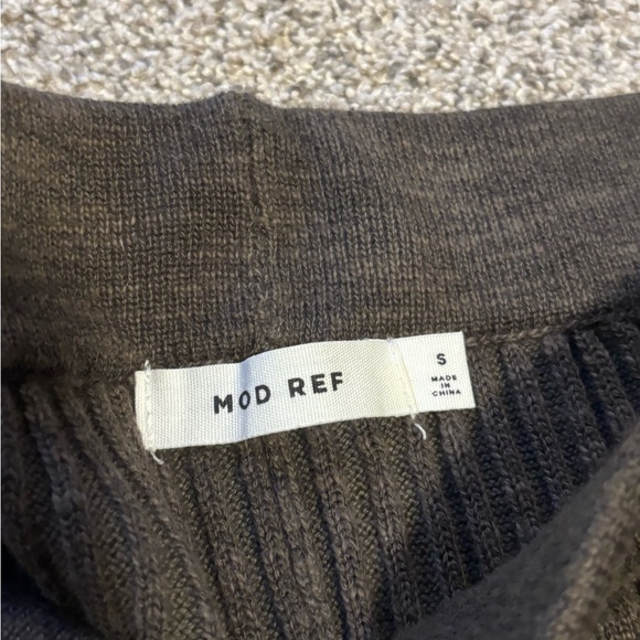 Mod Ref Dark Brown Ribbed Pants - Picture 2 of 5